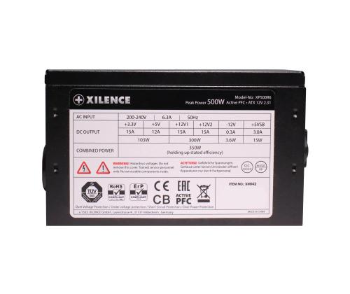 KOTELO PSU ATX2.3 500W/XN042 XILENCE XILENCE