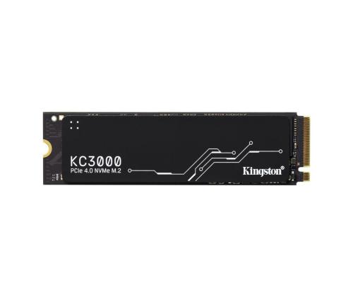 Kiintolevy SSD KINGSTON KC3000 1TB M.2 NVMe 3D TLC Kirjoitusnopeus 6000 Mt s Lukunopeus 7000 Mt s...