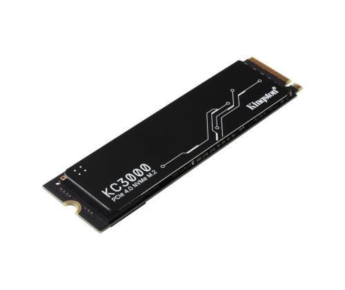 Kiintolevyasema SSD KINGSTON KC3000 4TB M.2 PCIE NVMe 3D TLC Kirjoitusnopeus 7000 Mt sekunnissa Lukunopeus 7000 Mt...