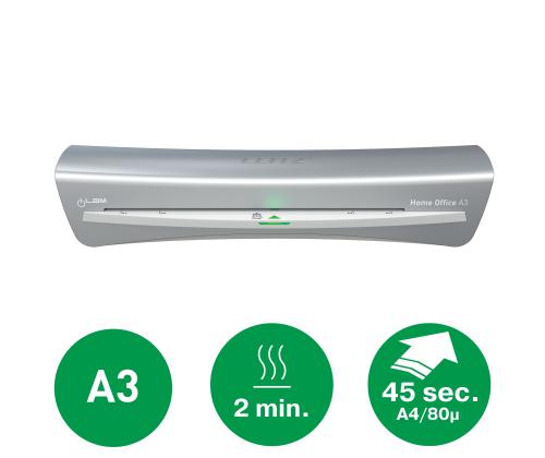 Laminointikone A4 Leitz iLAM Home Office A3 Grey