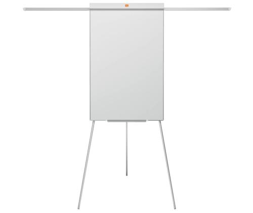 NOBO Impression Pro -valkotaulu kolmella jalalla 67x1100mm lisäkiskoilla