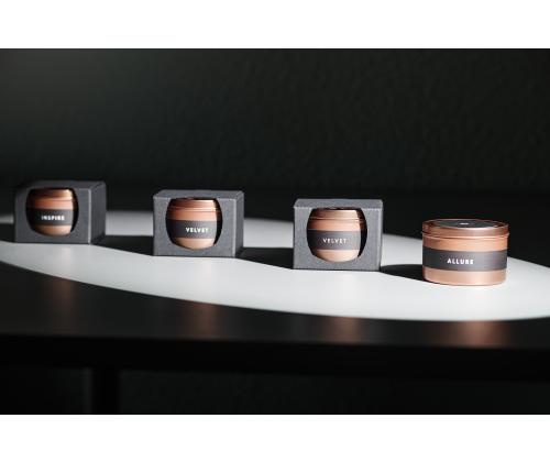 Tuoksukynttilä CF Inspire 30h kultaisessa kupissa