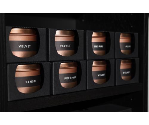 Tuoksukynttilä CF Inspire 30h kultaisessa kupissa