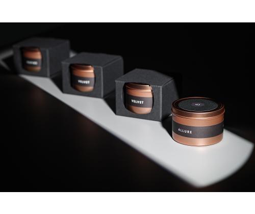 Tuoksukynttilä CF Velvet 30h kultaisessa kupissa