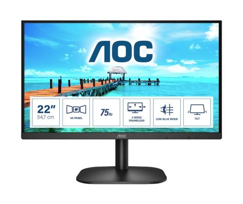 AOC 22B2H 21,5 tuuman VA FHD -näyttö