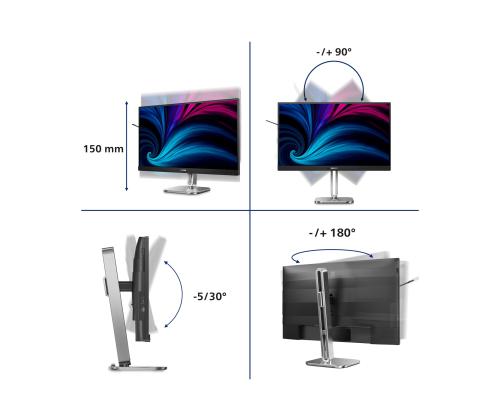 PHILIPS 27B2N4500/00 27-tuumainen WQHD 120Hz:n näyttö