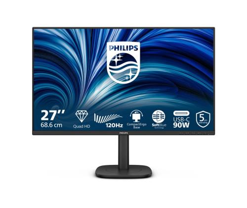 PHILIPS 27B2U3601/00 27-tuumainen WQHD 120Hz:n näyttö