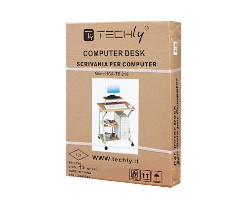 TECHLY Kompakti tietokonepöytä 700x500
