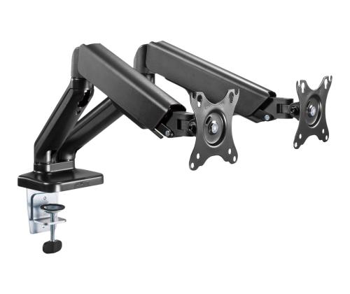 TECHLY Double Monitor -pöytäteline 17-32 tuumaa
