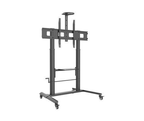 TECHLY TV-lattiajalusta säädettävällä