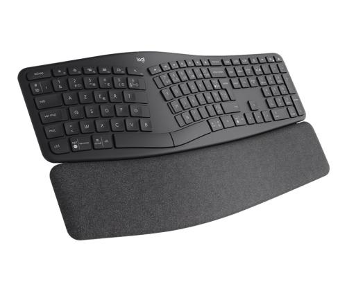LOGI Ergo K860 -näppäimistö – grafiitti (US)