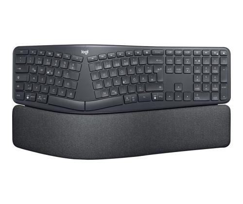 LOGI Ergo K860 -näppäimistö – grafiitti (US)