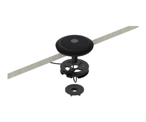 LOGITECH Rally Mic Mount musta