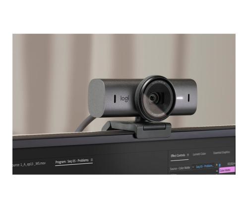LOGI MX Brio 4K Ultra HD -verkkokamera GRAPHITE