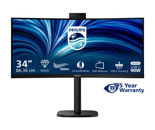 PHILIPS 34B2U3600CH/00 34-tuumainen UWQHD VA