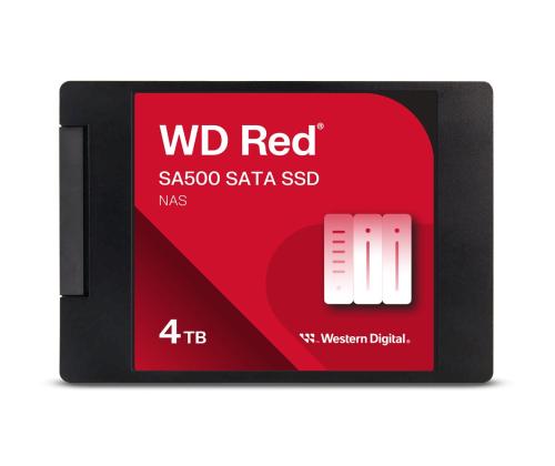 WD Red SSD SA500 NAS 4TB 2,5 tuuman SATA-muistitikku