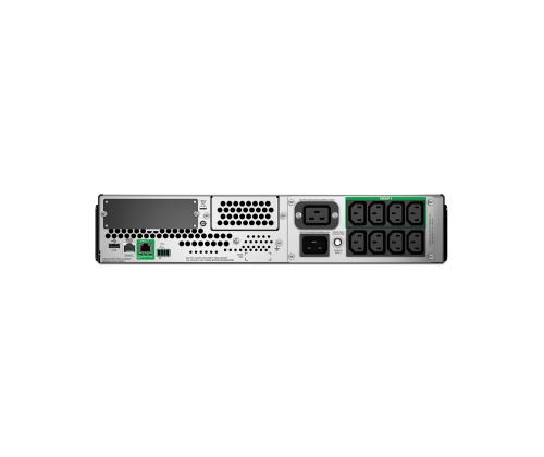 APC SmartConnect UPS SMT 2200 VA telineasennettuna