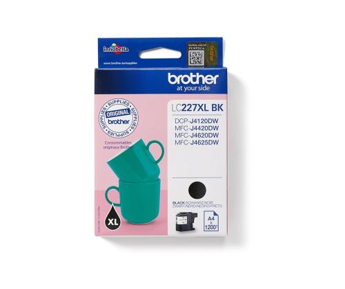 BROTHER LC227XLBK muste musta 1200 sivua