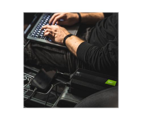 GREEN CELL auton teho Invertteri 12V 230:een