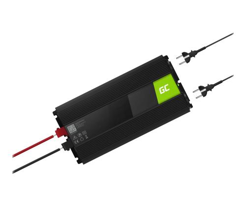 GREEN CELL auton virtalähde 24V 230V: iin