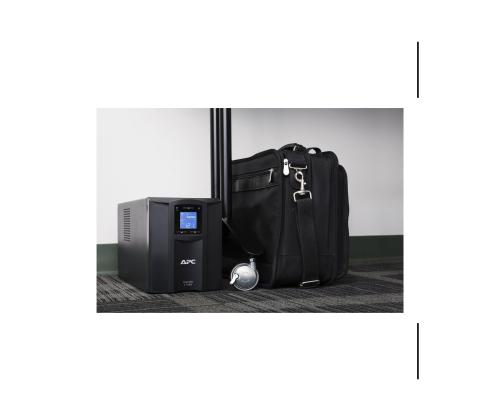 APC Smart-UPS C 1000VA LCD 230V SC:llä varustettuna