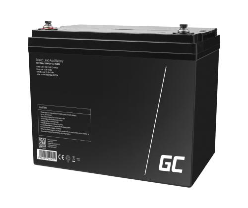 GREEN CELL akku AGM 12V 75 Ah