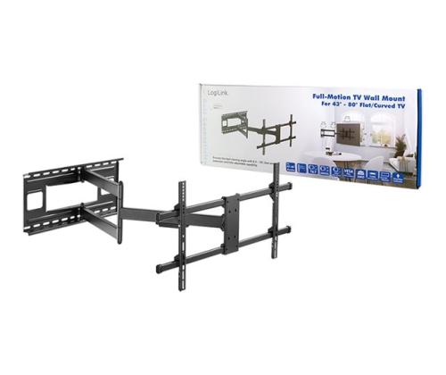LOGILINK BP0138 TV-seinäkiinnike 43-80 tuumaa