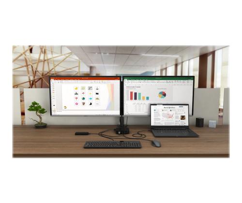 I-TEC USB-C Dual Display -telakointiasema