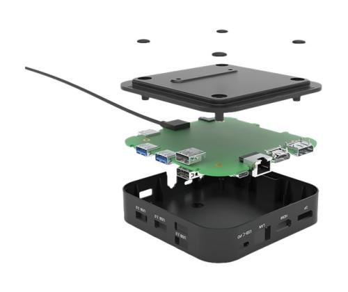 I-TEC USB-C Dual Display -telakointiasema