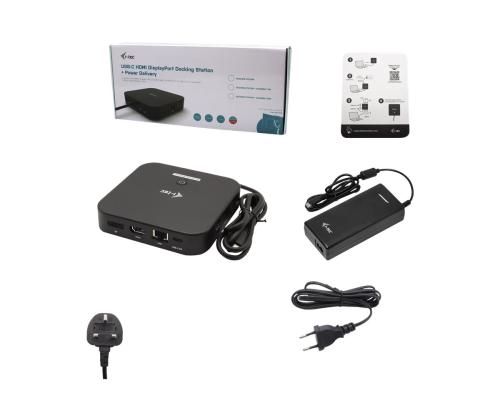 I-TEC USB-C Dual Display -telakointiasema