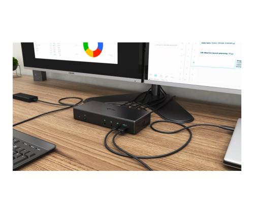 I-TEC USB-C Quattro -telakointiasema 85W