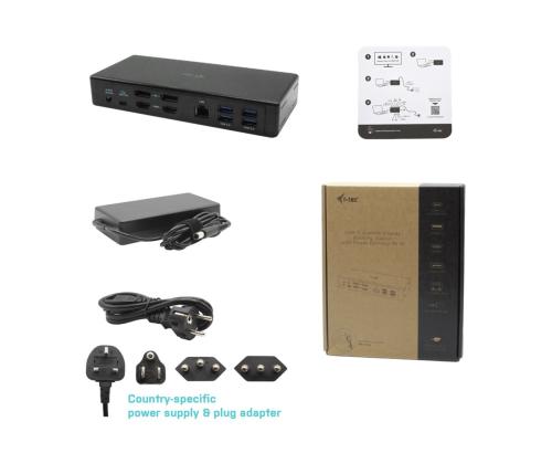I-TEC USB-C Quattro -telakointiasema 85W