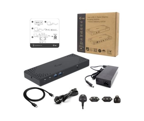 I-TEC USB-C Tripledock PD 100W