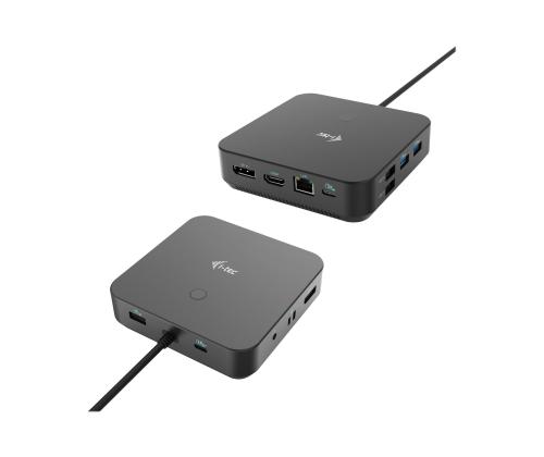I-TEC USB-C HDMI Dual DP -telakointiasema