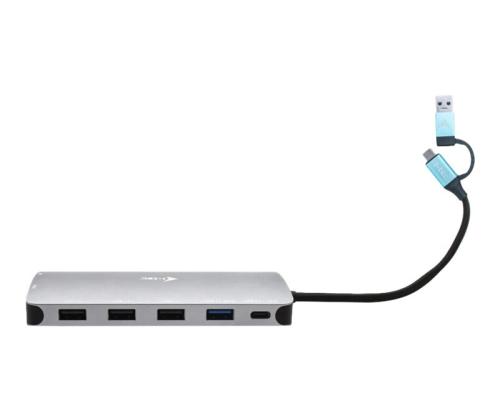 I - TEC USB - C Metal Nano Dock 3x Display+PD