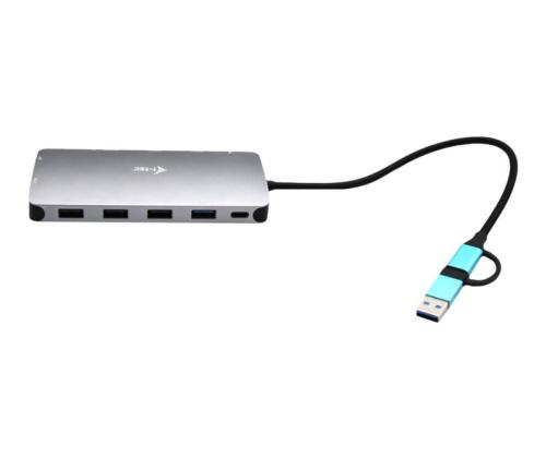 I - TEC USB - C Metal Nano Dock 3x Display+PD