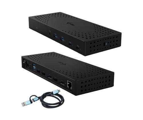I-TEC USB3.0/USB-C/TB 3x4K Dock G2 PD100