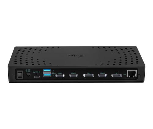 I-TEC USB3.0/USB-C/TB 3x4K Dock G2 PD100