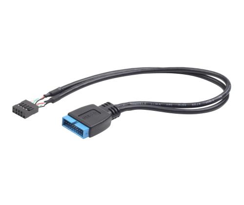 GEMBIRD-sovitin USB 3.0 (FP) - USB 2.0 (