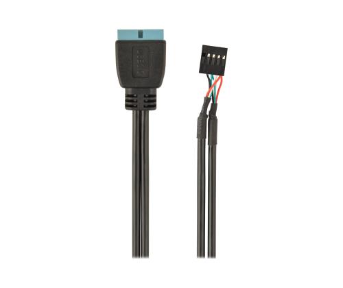 GEMBIRD-sovitin USB 3.0 (FP) - USB 2.0 (