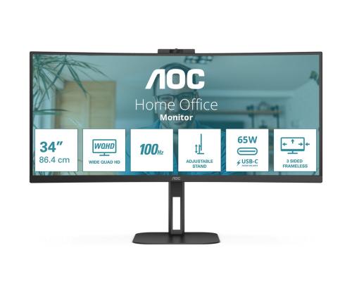 AOC CU34V5C/BK 34 tuuman näyttö
