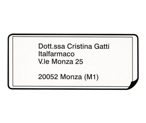 BROTHER DK11208 osoitetarran rulla