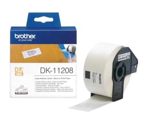 BROTHER DK11208 osoitetarran rulla