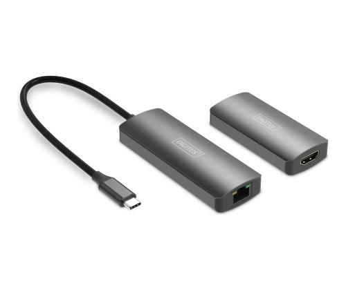 DIGITUS 4K-videolaajennin USB-C - HDMI