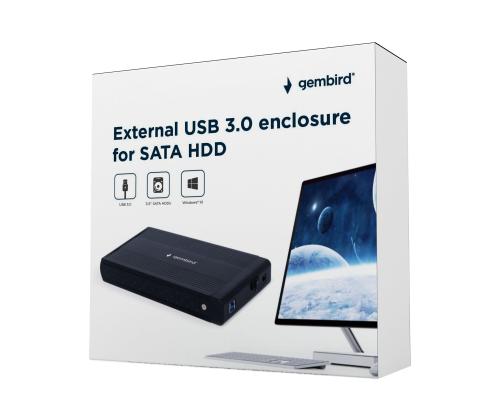 GEMBIRD EE3-U3S-3 HDD ulkoinen kotelo