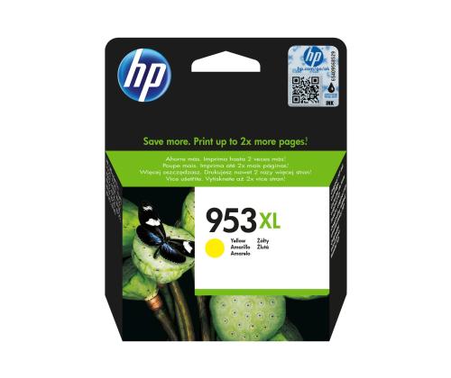 HP 953 XL mustekasetti Keltainen mustekasetti