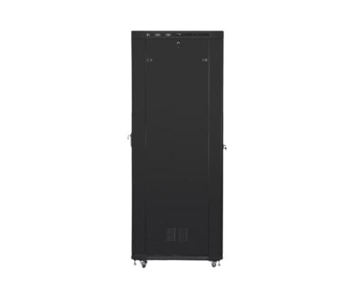 LANBERG 47U 800x1000 lasinen hyllykaappi