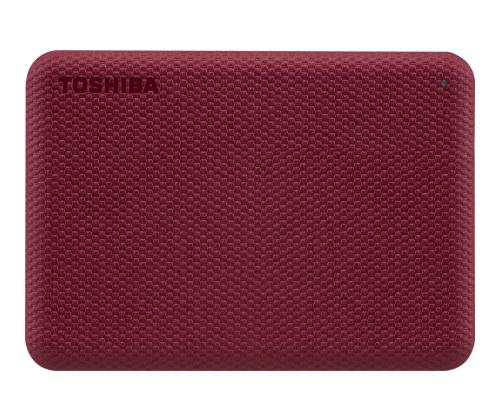 TOSHIBA Canvio Advance 2TB 2.5 tuuman punainen