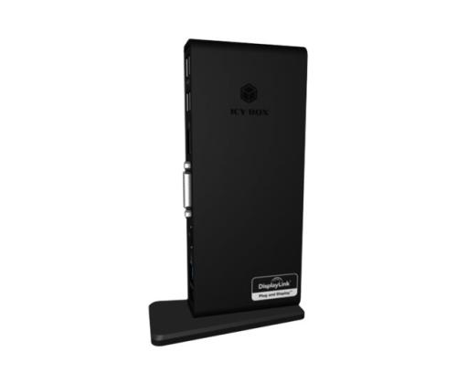 ICYBOX IB-DK2241AC IcyBox Multi telakointilaite