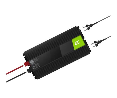 GREEN CELL auton virtalähde 24V 230V: iin